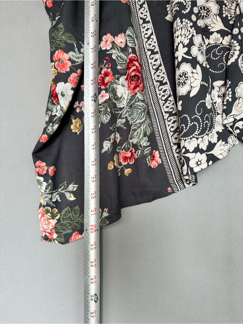 🎉5 for $45🎉 Angie open top blouse kimono size L - Picture 5 of 6